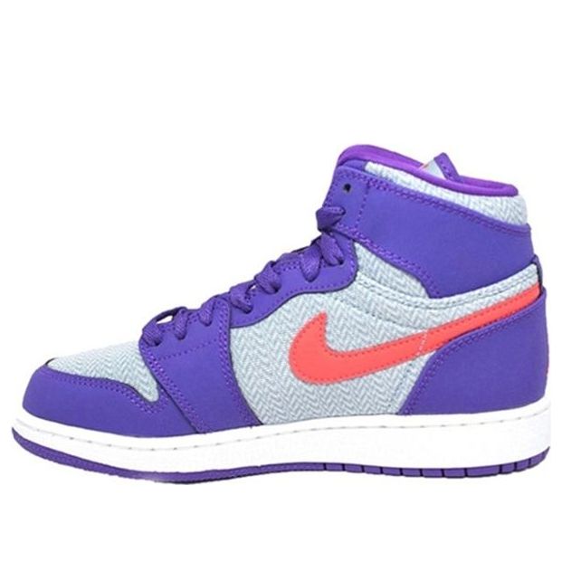 (GS) Air Jordan 1 Retro High 'Fierce Purple' 332148-405