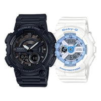 CASIO Baby-G 'Black & White' AEQ-110W-1B&BA-110BE-7A