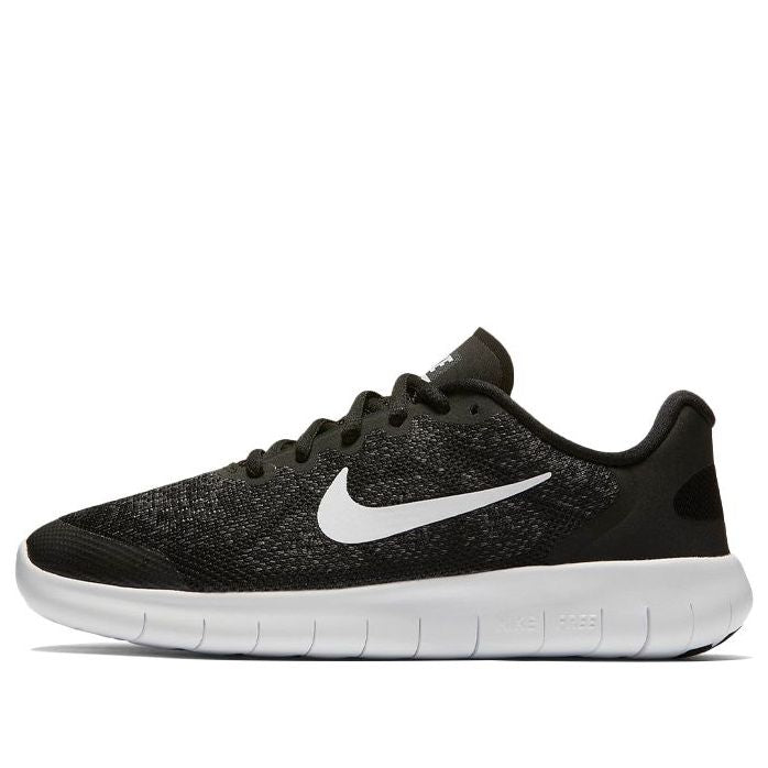 (GS) Nike Free RN 2017 'Black Dark Grey' 904255-002