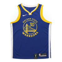 Nike Steph Curry Icon Edition Golden State Warriors Jersey Blue AV4947-496