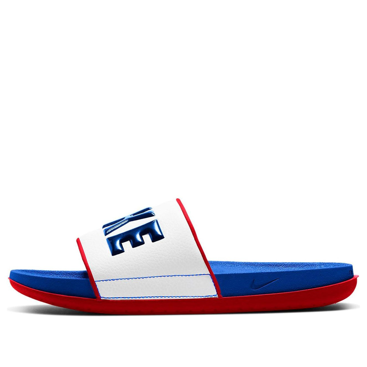 Nike Offcourt White/Blue/Red Slipper BQ4639-404