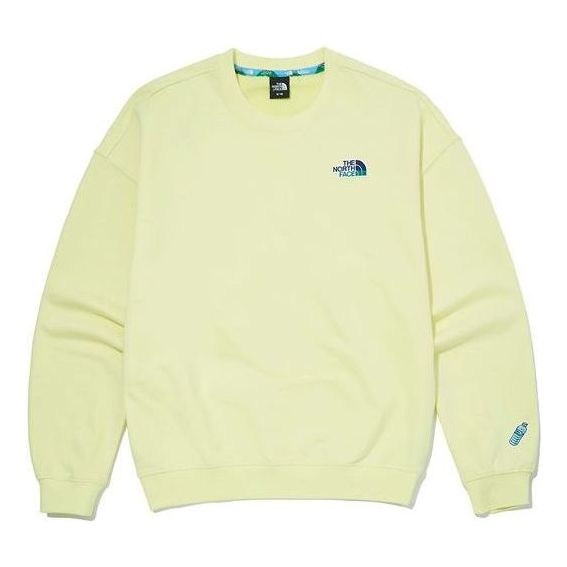 THE NORTH FACE Essential Overfit Eco Sweater 'Yellow' NM5MM05B
