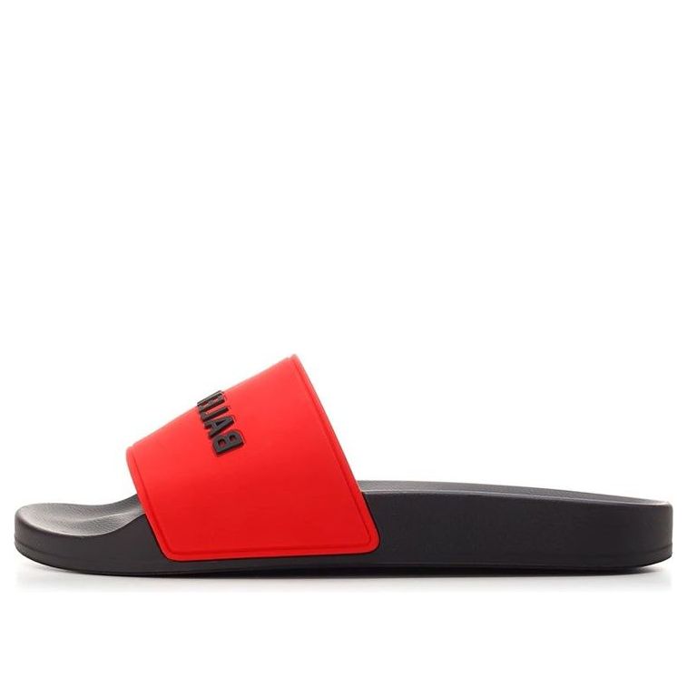 Balenciaga Pool Slides 'Blood Red' 565826W1S8A6410