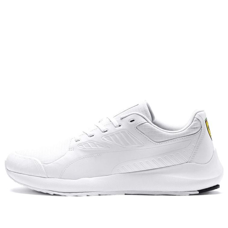 PUMA Ferrari Evo Cat Ii Low Top Running Shoes White 306206-02