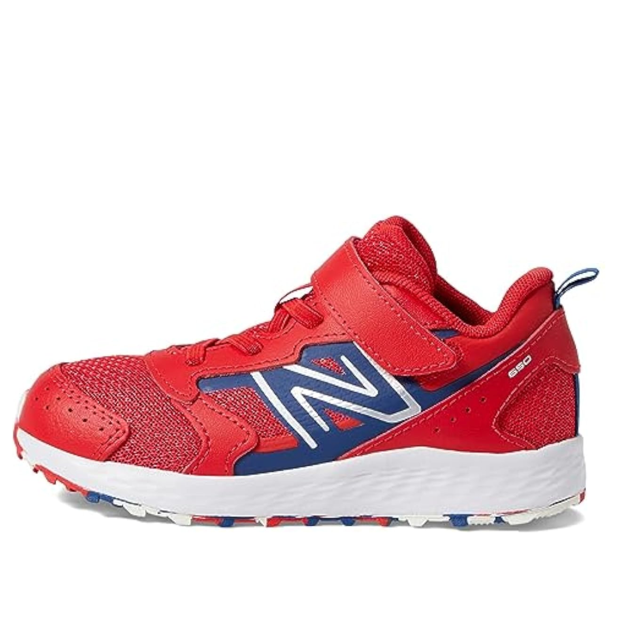(GS) New Balance 650 Bungee Lace Top Strap Shoes 'Team Red Night Sky' YT650TN1