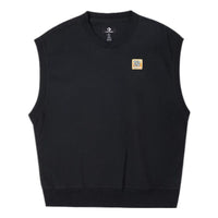 Converse Double Twill Knit Vest 'Black' 10022919-A02