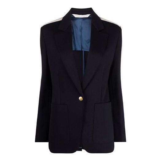 (WMNS) Palm Angels Milano Track Blazer 'Navy Blue' PWEN013F21FAB0024601