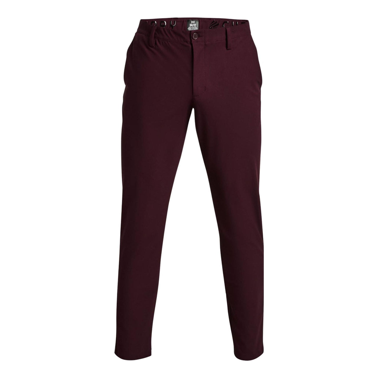 Under Armour Curry Tapered Pants 'Burgundy' 1379732-600