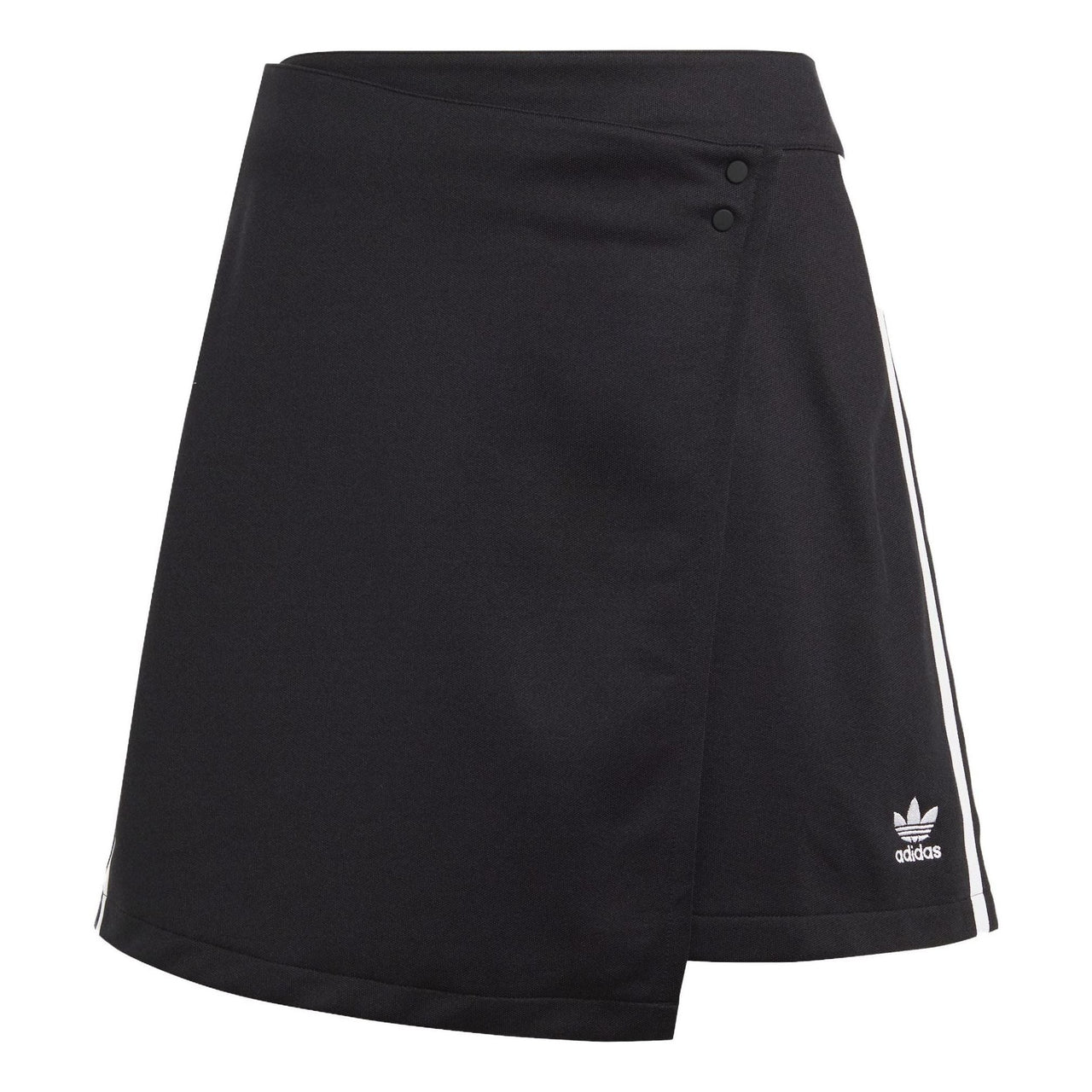 (WMNS) adidas Adicolor Classics 3-Stripes Short Wrapping Skirt 'Black White' IC5475