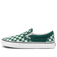 Vans Classic Slip-On 'Checkerboard - Green' VN0A4U382NH