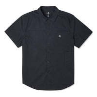 Converse Solid Woven Carpenter Button Down 'Black' 10023410-A01