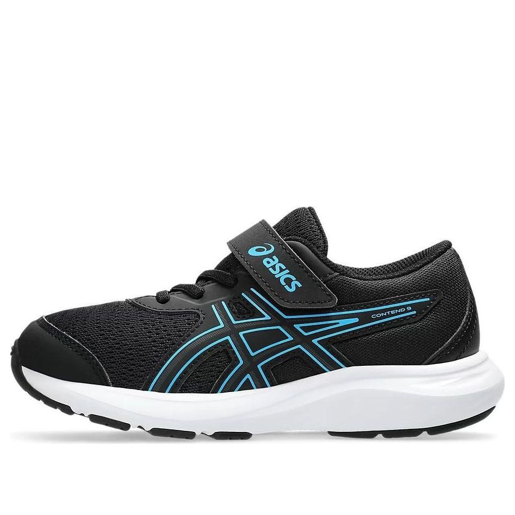 (PS) ASICS Contend 9 'Black Digital Aqua' 1014A338-001