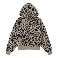 (WMNS) Vans Dotty Check Hoodie 'Brown Black' VN0A7RO1BLK