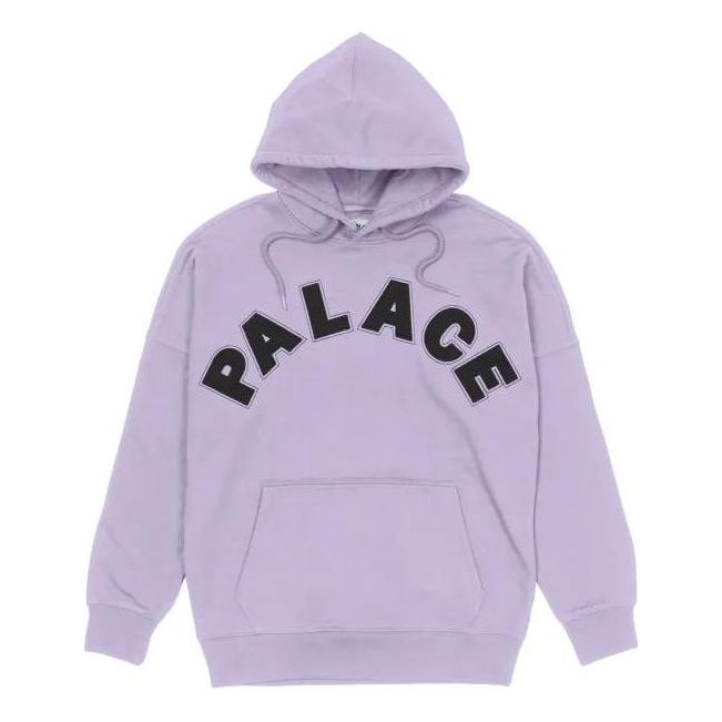 Palace FW22 Cut Out Hood Lilac Logo Hoodie 'Purple' P21CS164