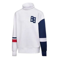 PUMA x ADER Crossover Turtleneck Contrasting Colors Pullover Couple Style White 576958-02