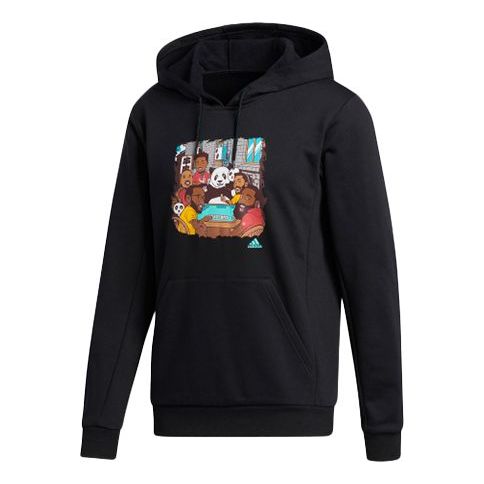 Men's adidas Comics Panda Printing Black GN8020