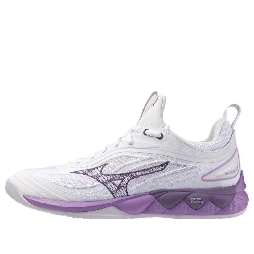 (WMNS) Mizuno WAVE LUMINOUS 3 'White Purple' V1GC242035