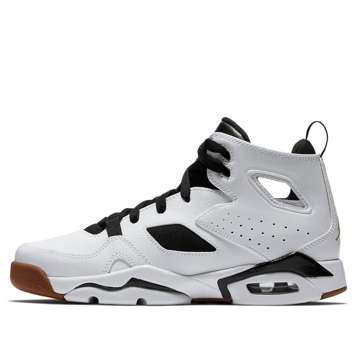 (GS) Air Jordan Flight Club 91 'White Black' 555333-121
