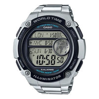 CASIO Waterproof Sports Mens SilverBlack Digital AE-3000WD-1A