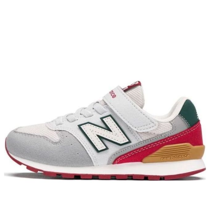(GS) حذاء New Balance 996 "أبيض رمادي أحمر" YV996JQ3