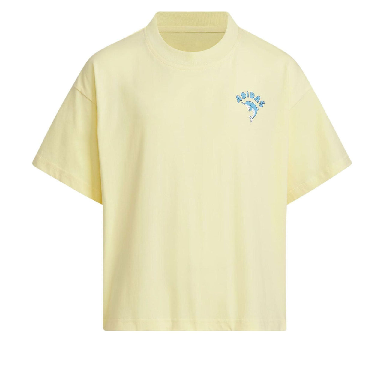 (GS) adidas x Pemslou Ap Cotton T-Shirt Asia Sizing 'Yellow Blue' JF3862