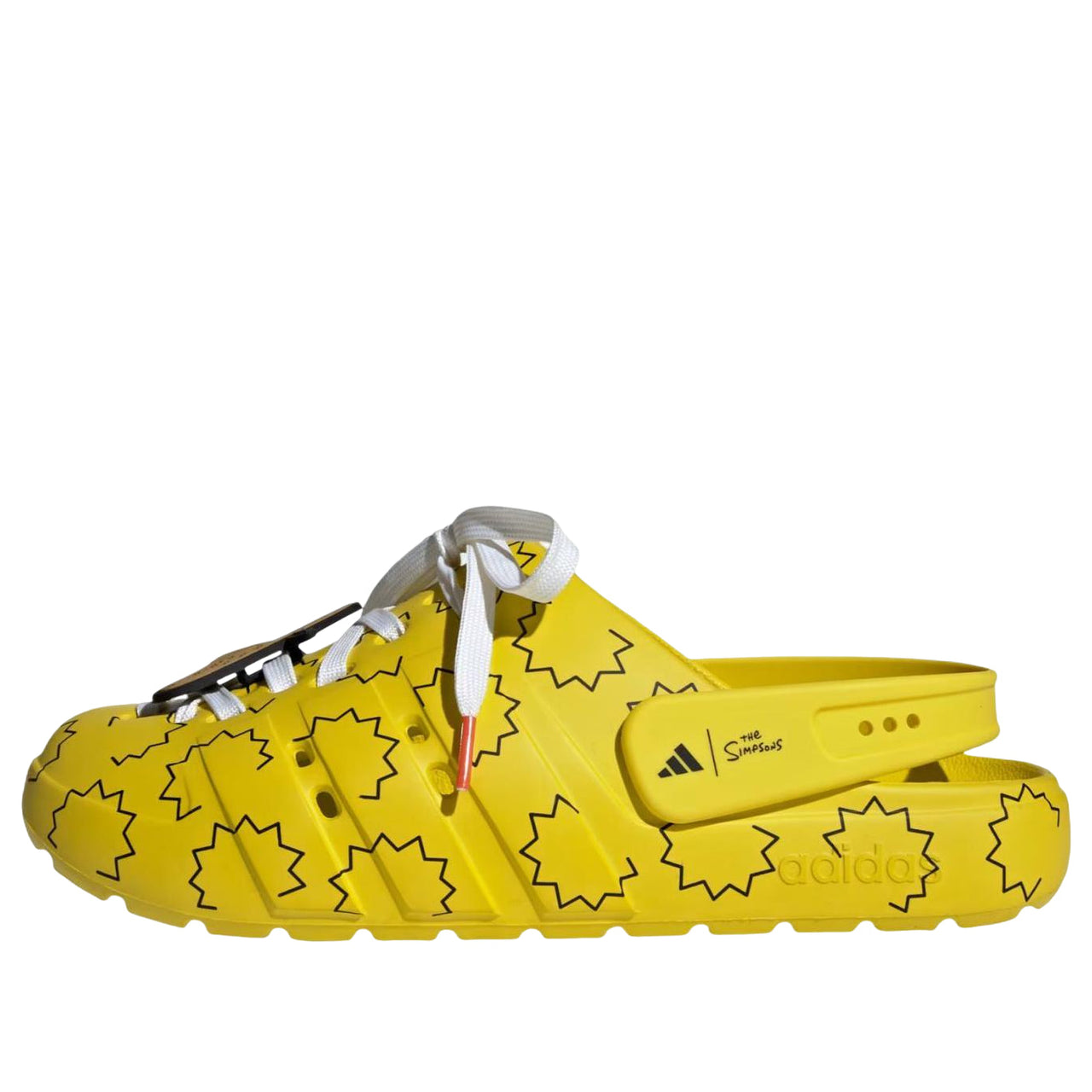 adidas x The Simpsons Adilette Clog 'Yellow Core Black' HQ2580