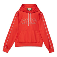 Gucci Neoprene Hooded Sweatshirt 'Red' 768498-XJF38-6284