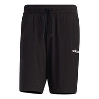 adidas neo Logo Printing Stripe Casual Sports Shorts Black GP4912