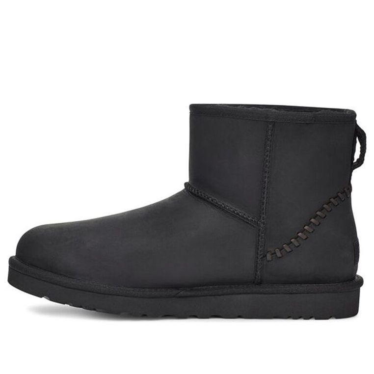 UGG Classic Mini Deco Snow Boots 'Black' 1115050-BLK