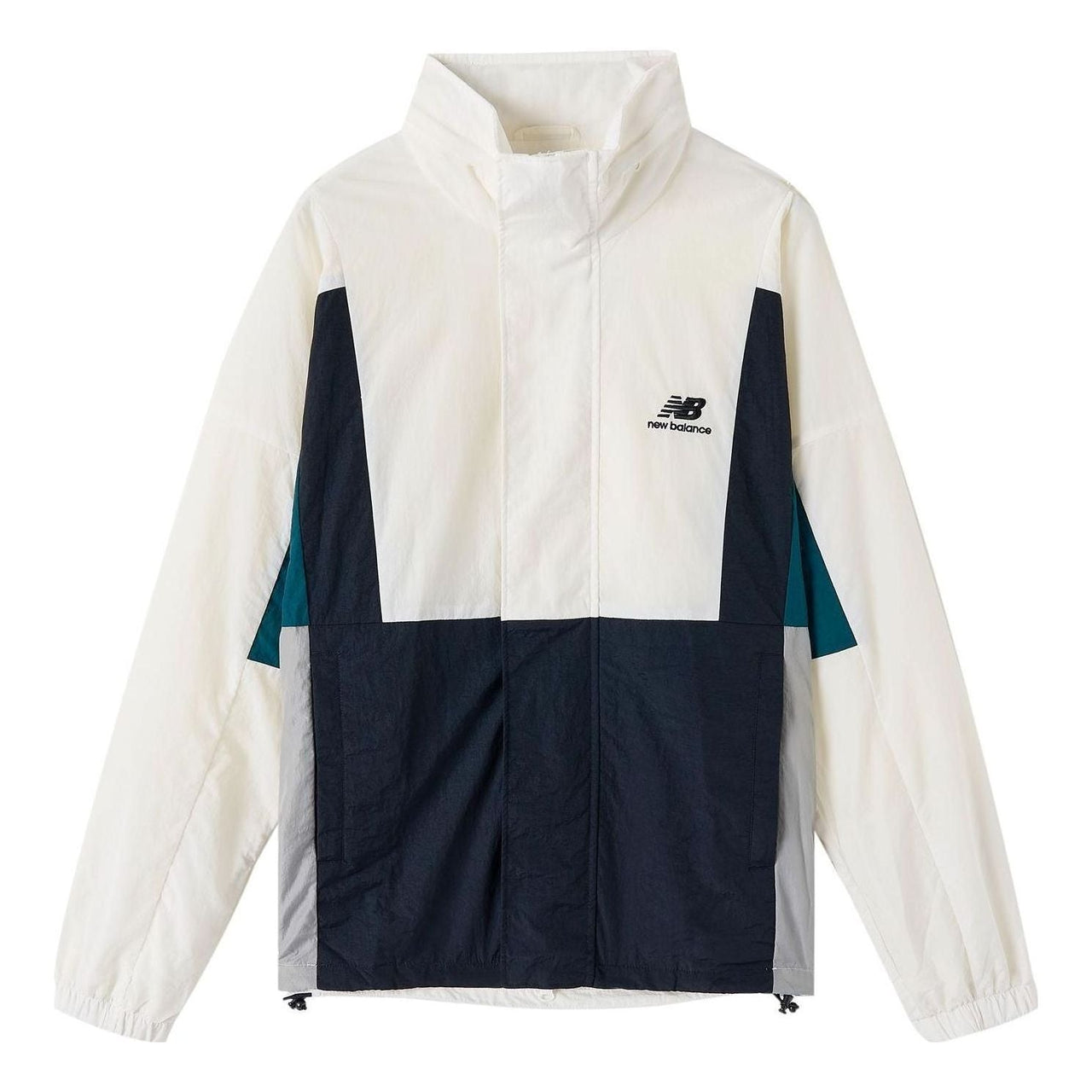 New Balance Athletics Higher Learning Windbreaker Asia Sizing 'White' NAA33013-IV