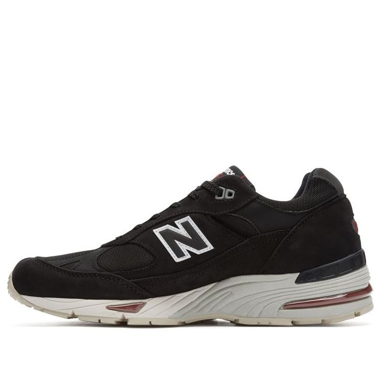 حذاء New Balance 991 صنع في إنجلترا "أسود أحمر" M991NKR