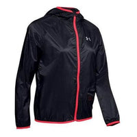 (WMNS) Under Armour Qualifier Jacket Black 1326558-003