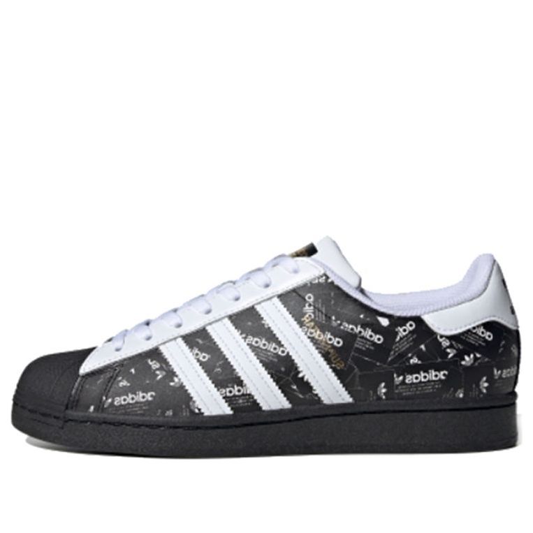 adidas Superstar 'All Over Print - Black' FV2820