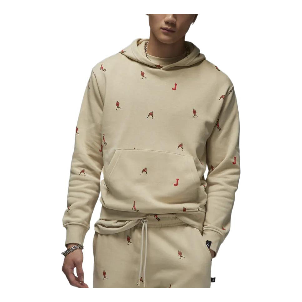 Air Jordan Holiday Jumpman Fleece Pullover Hoodie 'Tan' DV9393-206