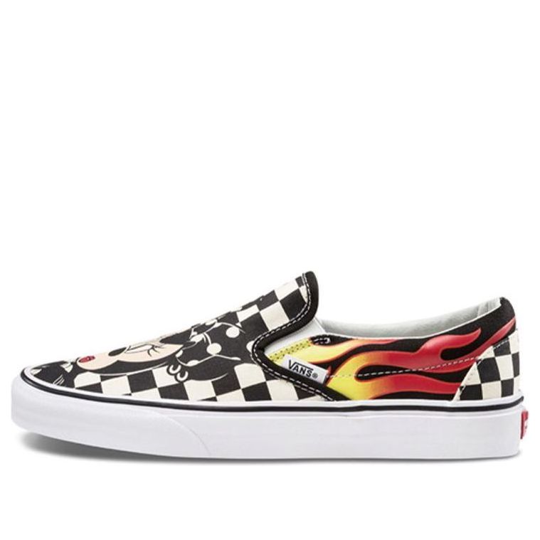 (WMNS) Vans Disney x Slip-On 'Mickey & Minnie' VN0A38F7UJ4