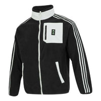 adidas Athletic Stand Collar Windproof Jacket Men's Black HT1136