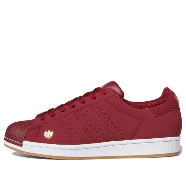 adidas Superstar 'Collegiate Burgundy Gum' FZ2141