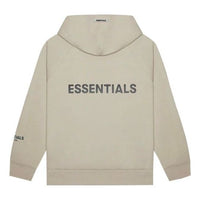 Fear of God Essentials SS20 Full Zip Up Hoodie 'Tan' FOG-SS20-420