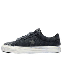 Converse One Star Pro 'Dark Grey Distressed'' A04973C