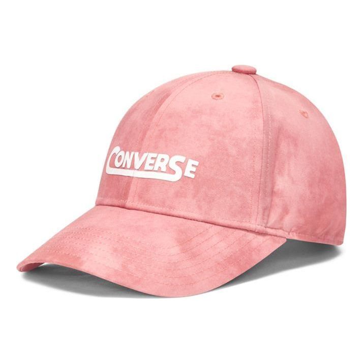 Converse Graphic Washed Baseball Cap 'Terracotta Pink' 10021433-A03