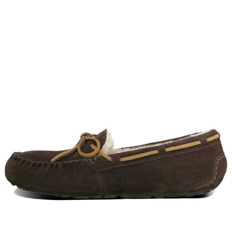 UGG Olsen Slipper Fleece Lined Stay Warm Athleisure Casual Sports Shoe Brown 1003390-ESP