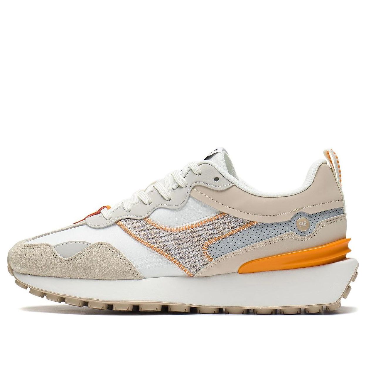 (WMNS) Li-Ning Cosmos Classic 'Grey Orange' AGCS350-2