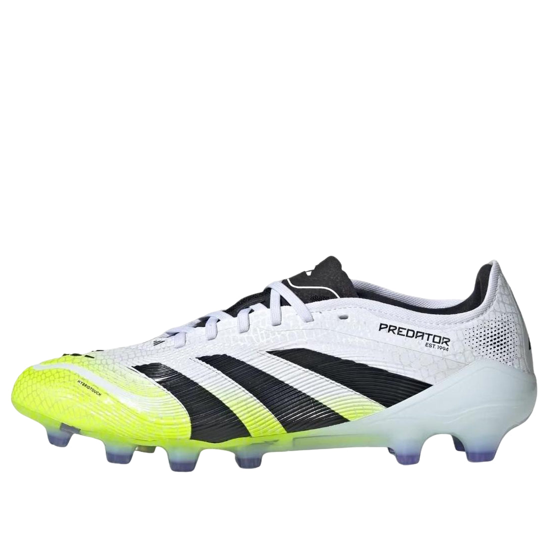adidas Predator Pro HG 'Cloud White Core Black Lucid Lemon' JR4516