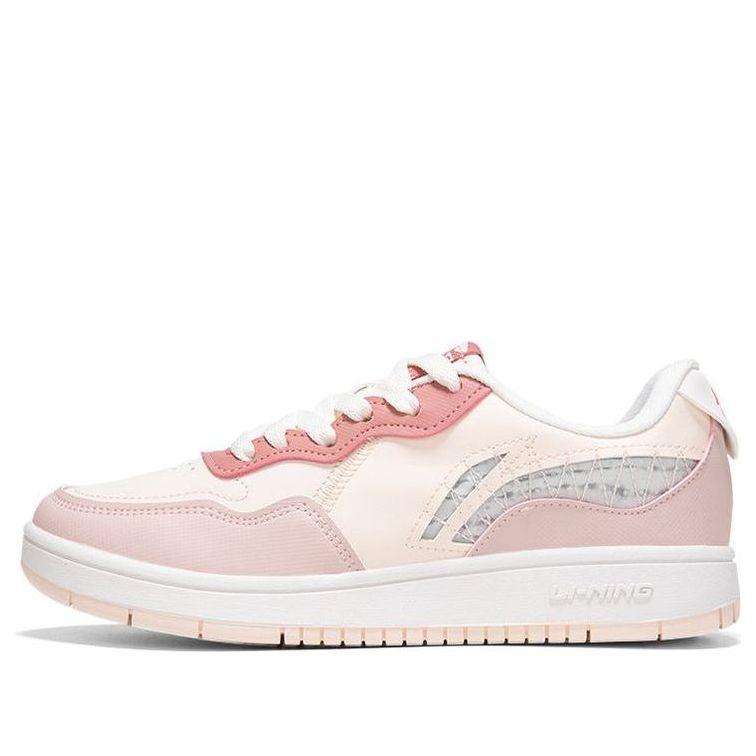 (WMNS) Li-Ning Skate Shoes 'Pink White' AGCR318-4