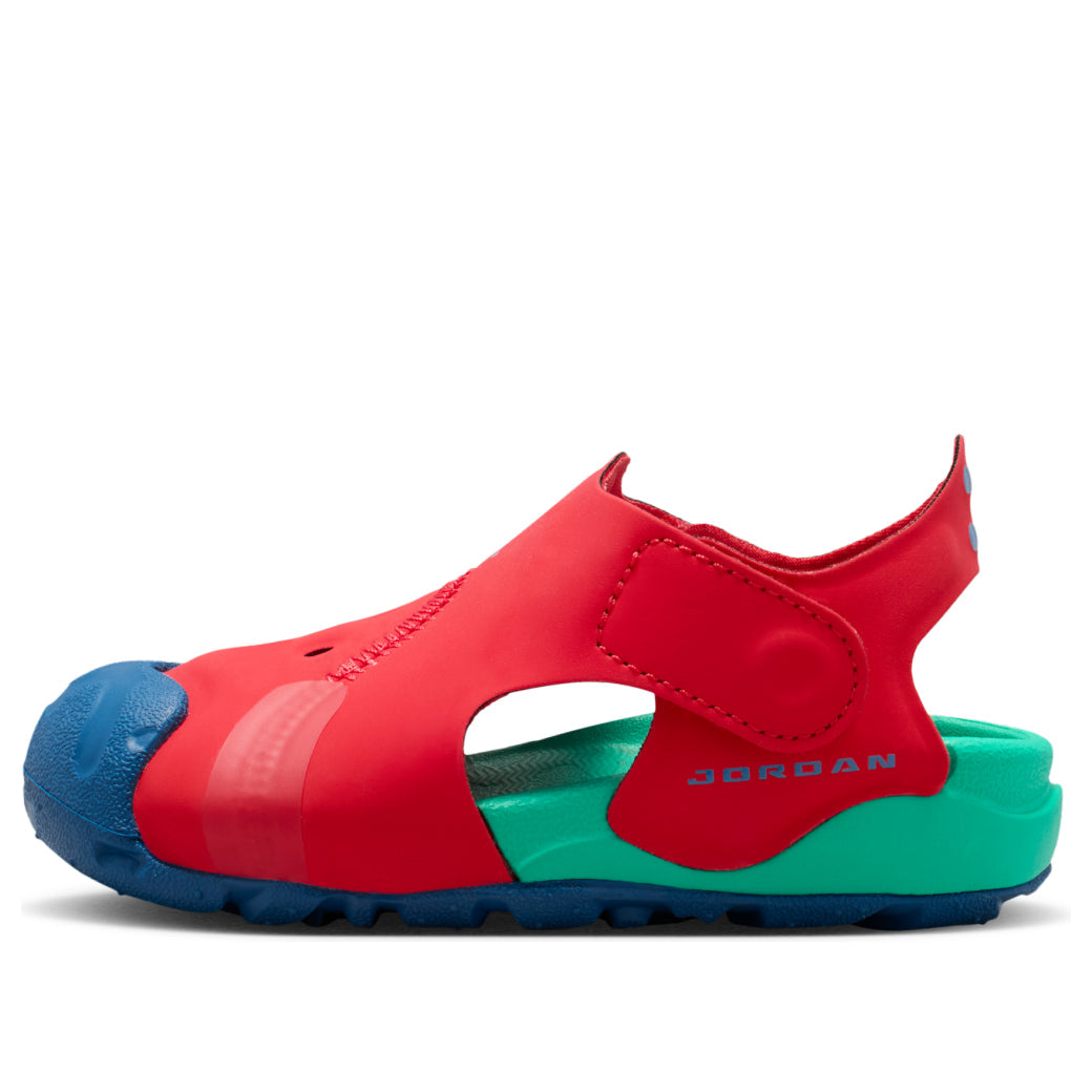 (TD) Jordan OTDR Sandals 'University Red Kinetic Green' HV8553-603