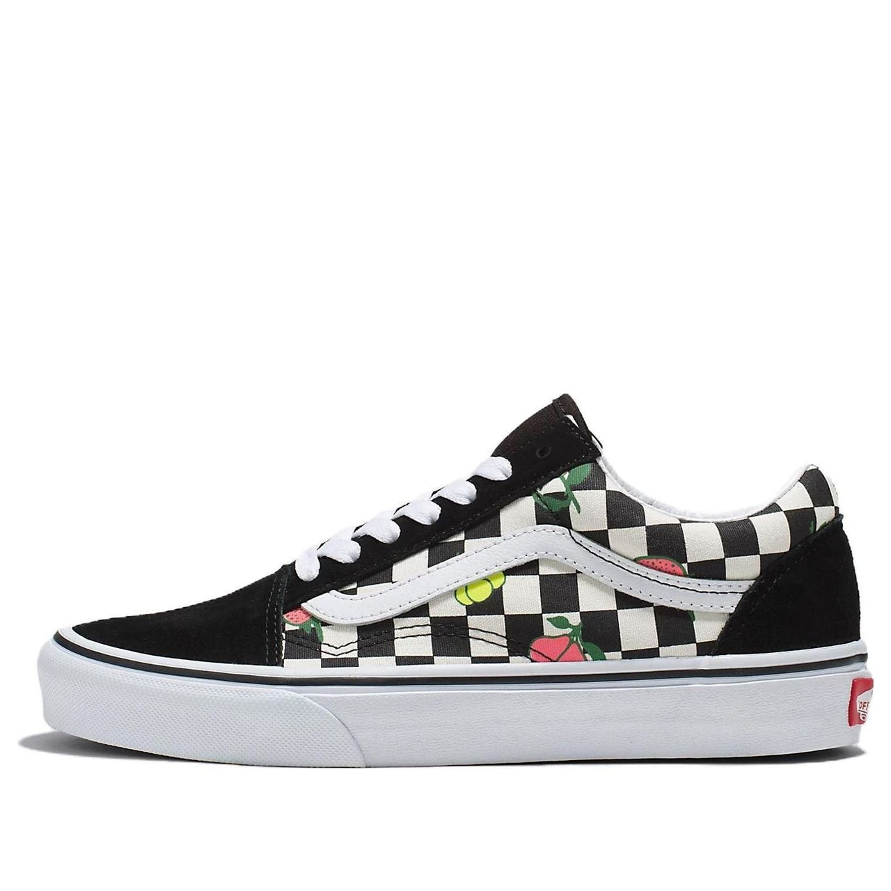 Vans Old Skool Fruit Checkerboard 'Black White' VN0007NTY28