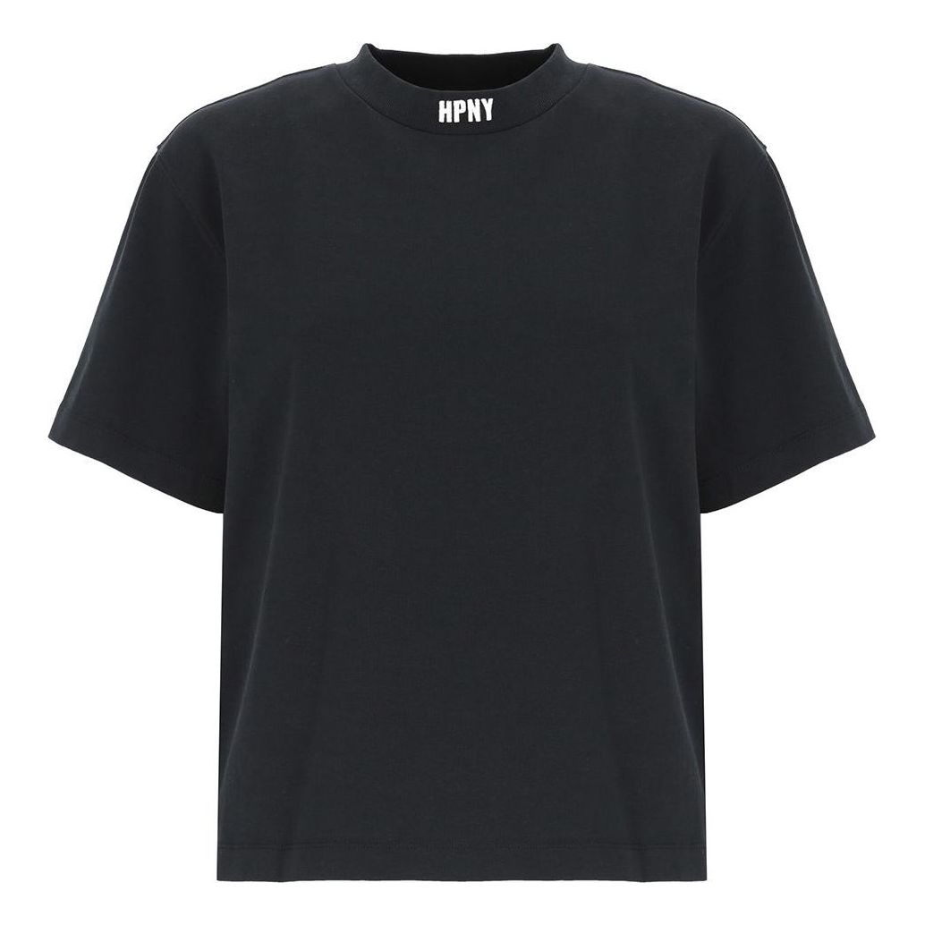 (WMNS) HERON PRESTON SS23 T-shirt 'Black' HWAA033C99JER0021001