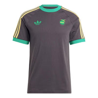 adidas Jamaica Adicolor 3-Stripes T-Shirt Asia Sizing 'Black' IT7807