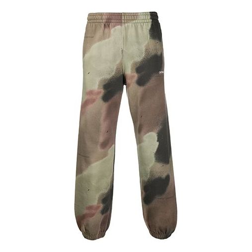 Off-White Mens Fw20 Camouflage-print Track Pants OMCH030E20FLE0036001