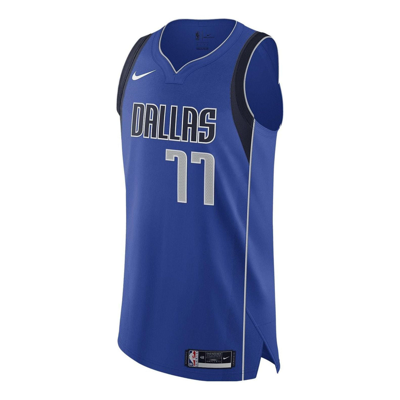 قميص Nike x NBA Dallas Mavericks 2020 Icon Edition "Luka Doncic 77" CW3441-485